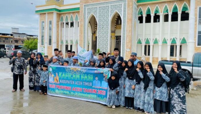Bupati Lepas Kafilah FASI Aceh Timur