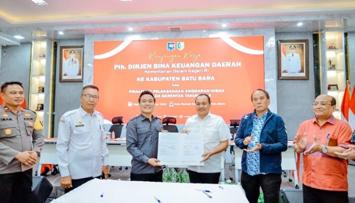 Pemkab, KPU Dan Bawaslu Batubara Sepakati NPHD Pilkada 2024