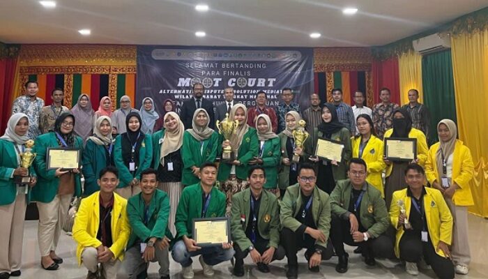 FH Unimal Juara Mootcourt ADR Mediasi Tingkat Nasional