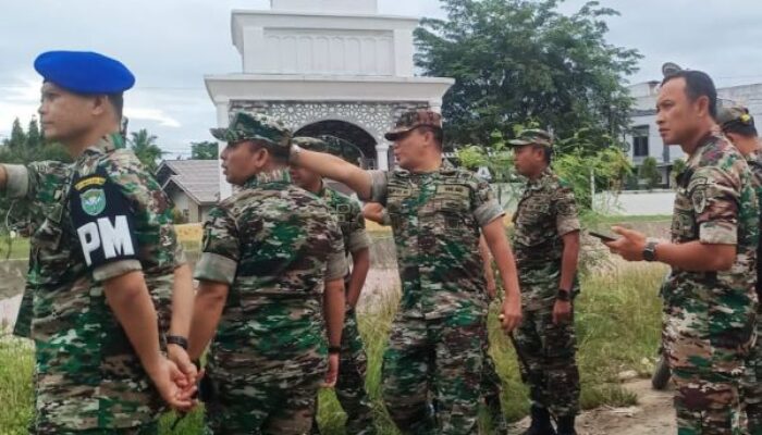 Danrem 011/LW Bangun Posko Antisipasi Bencana Di Aceh Utara, Ini Kecamatannya