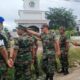 Danrem 011/LW Kolonel Kav Kapti Hertantyawan Tinjau Lokasi Pembangunan Posko, Mitigasi Bencana Banjir Aceh Utara di Kecamatan Matangkuli, Sabtu (25/11). Waspada/Ist