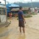 Desa Lawe Hijo Kecamatan Bambel direndam banjir susulan. Waspada/Seh Muhammad Amin