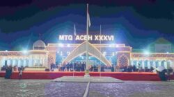 Panggung utama MTQ XXXVI Aceh tahun 2023. (Waspada/Ist)