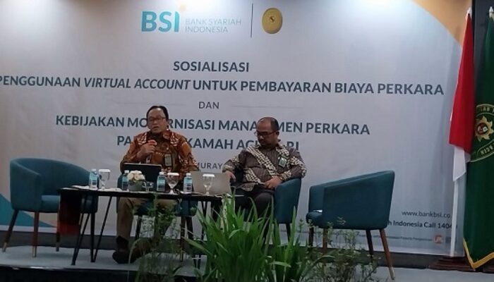 Panitera Mahkamah Agung Sosialisasikan Virtual Account Bayar Biaya Perkara
