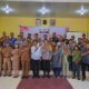 Bertekad netralitas ASN di Pemilu 2024 melalui pembahasan di Aula Kecamatan Sarudik, Senin (27/11). Waspada/ist