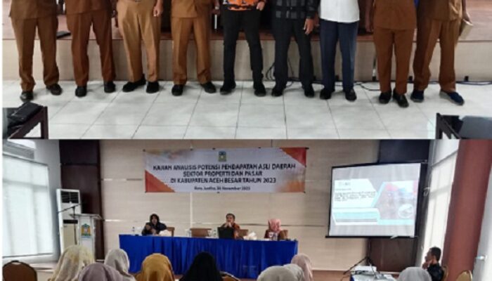 Aceh Besar Desiminasikan Potensi PAD Sektor Properti Dan Pasar
