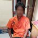 Pelaku MY saat diamankan di Mapolres Langsa, Rabu (29/11). Waspada/dede