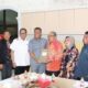 Ketua DPRD Sumut Baskami Ginting saat diterima Ketua DPRD Asahan H. Baharuddin Harahap, Selasa (28/11). Waspada/ist