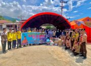 Hari Ini Giliran SMAN 1 Lawe Sigala-gala Salurkan Bantuan