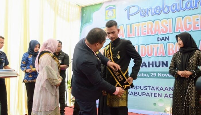 Safrizal Duta Baca Aceh Besar 2023