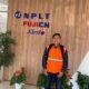 Muhammad Fitra alumni SMKN 2 Karang Baru, Aceh Tamiang yang dikirim PT Tamiang Elevator dan Escalator untuk mengikuti training pengembangan software di salah satu perusahaan di Cina. (Waspada/Yusri).