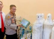 Tiga Pencuri 20 Tabung Dan 22 Regulator Oksigen Ditangkap