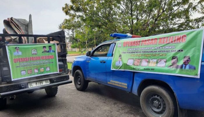 Pemkab Aceh Singkil Gelar Pasar Murah Keliling