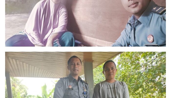PK Bapas Kunjungi Rumah Keluarga Klien