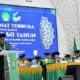 Sekda Aceh, Bustami, SE. M.Si, saat menyampaikan sambutan pada Rapat Senat Terbuka Dalam Rangka Milad ke 60 Tahun UIN Ar-Raniry di Auditorium Prof.Ali Hasjmi UIN Ar-Raniry, Darussalam, Banda Aceh, Kamis, (30/11). (Waspada/Zafrullah)