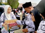 Aksi Solidaritas, Ribuan Guru Di Pidie Galang Dana Untuk Palestina