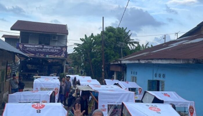 Ratusan Abang Becak Medan Dukung Alween Ong Caleg DPR RI