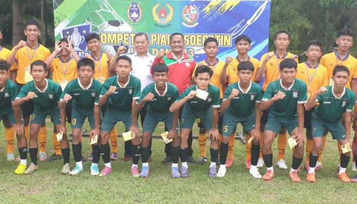 Ketua KONI DS Buka Piala Soeratin 2023