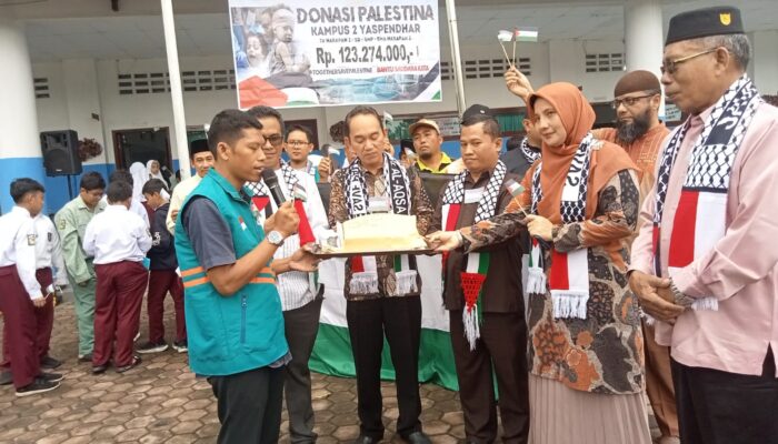 Kampus 2 Harapan Donasikan Rp 123.274.000 Untuk Palestina