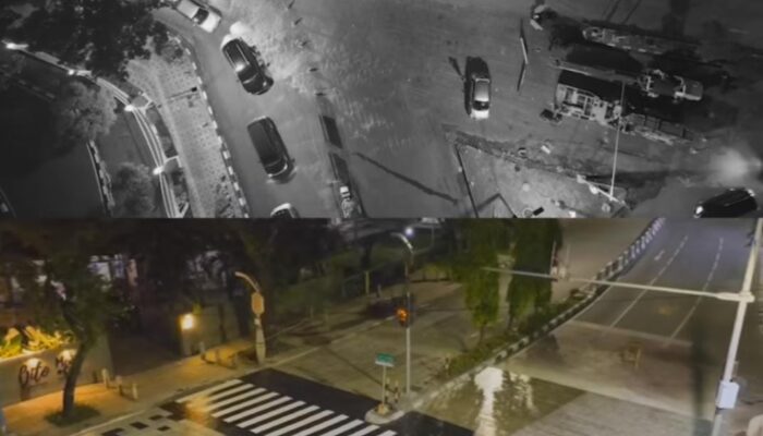 Puluhan Pengguna Jalan Tergelincir  Di Jalan Keramik Di Medan Polonia