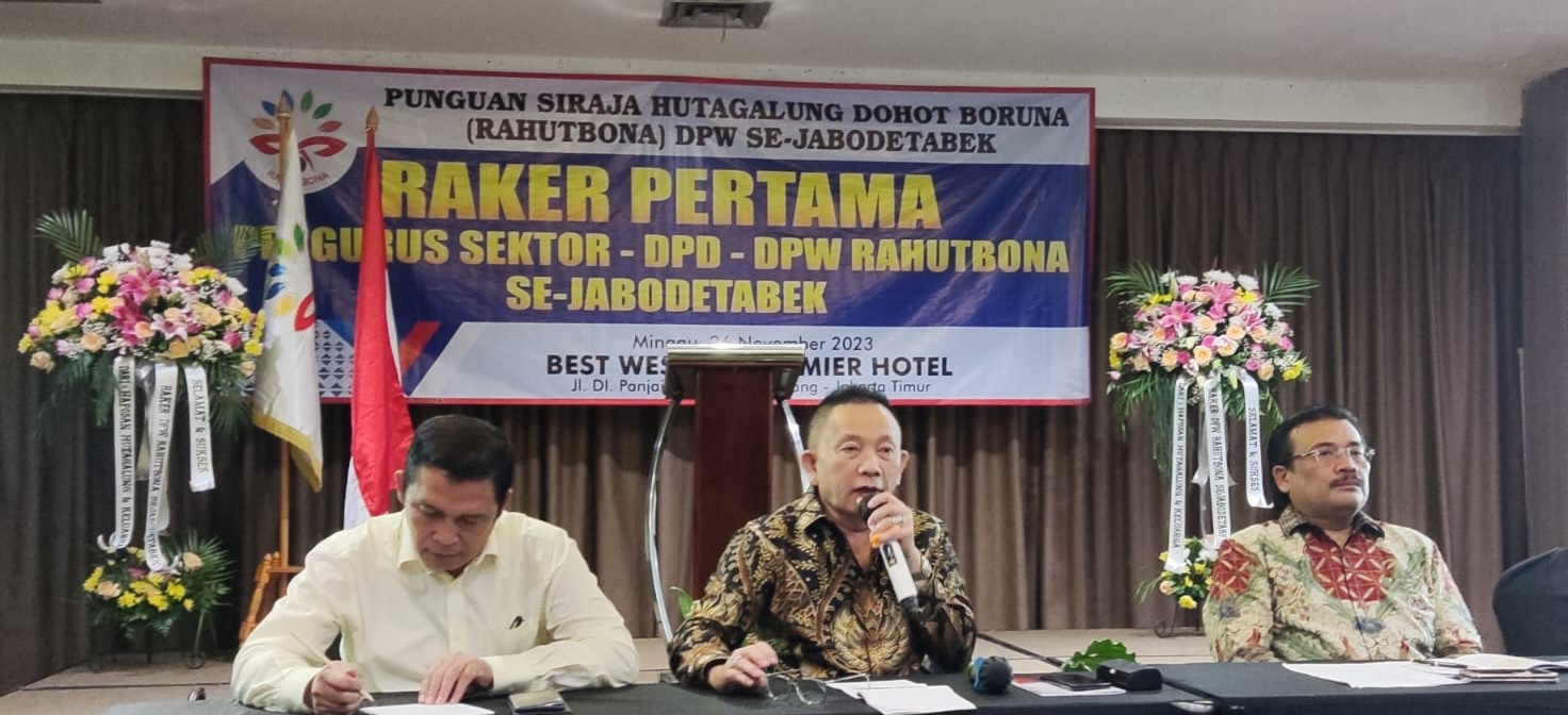 Masa Kepemimpinan Haposan Hutagalung, DPW Rahutbona Sejabodetabek Gelar Raker Dan Buat Kartu Anggota