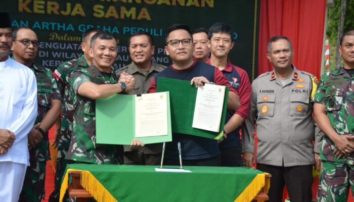Kerja Sama Kodam I/BB – Yayasan AGP Jadikan RSKI Ex Covid-19 Sebagai RS Umum