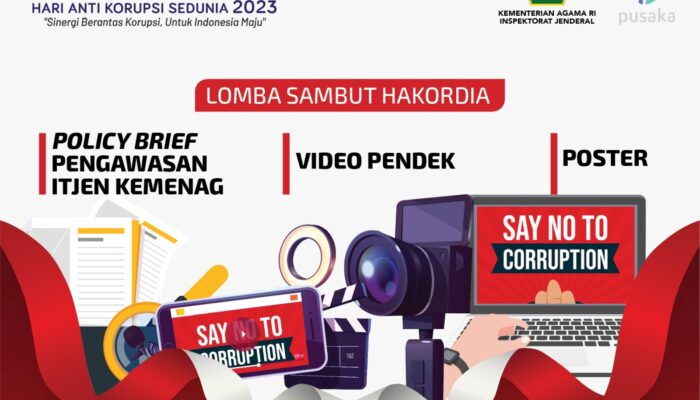 Itjen Kemenag Gelar Lomba Antikorupsi Berhadiah Total Puluhan Juta Rupiah