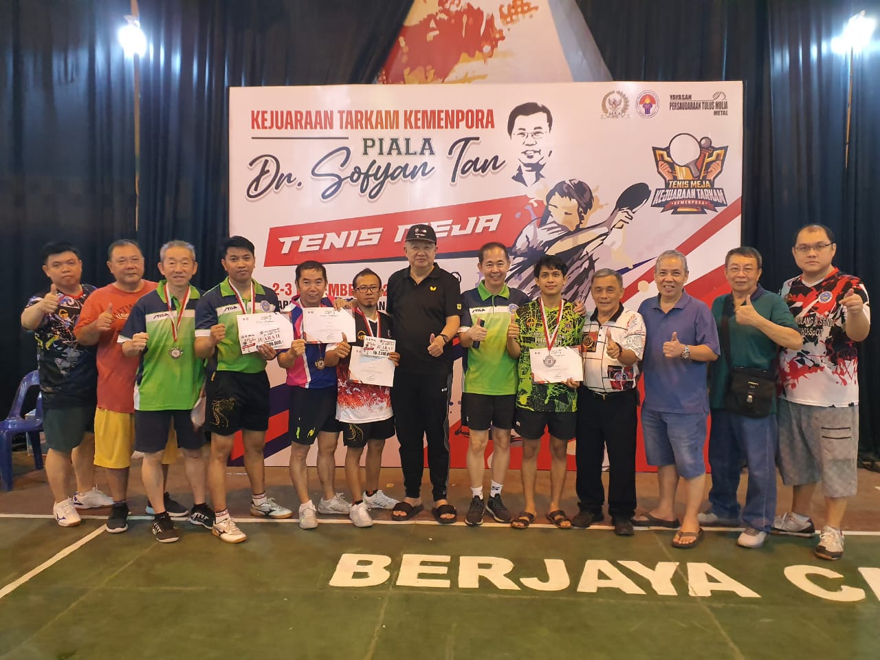 PTM Angsapura Juara Umum Piala Sofyan Tan