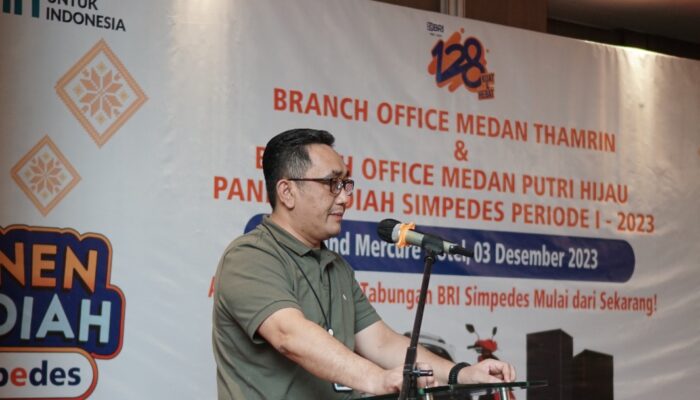 BRI BO Medan Putri Hijau Kembali Gelar Panen Hadiah Simpedes Semester 1