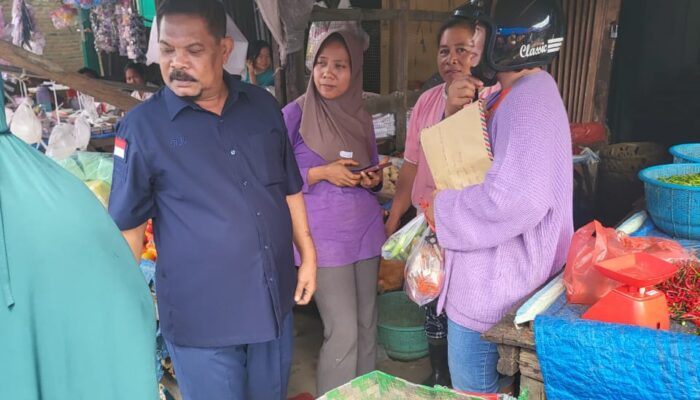 Kunjungi Pasar Tradisional Marelan Dan Belawan, Rahudman Terima Keluhan Tingginya Harga Kebutuhan Pokok