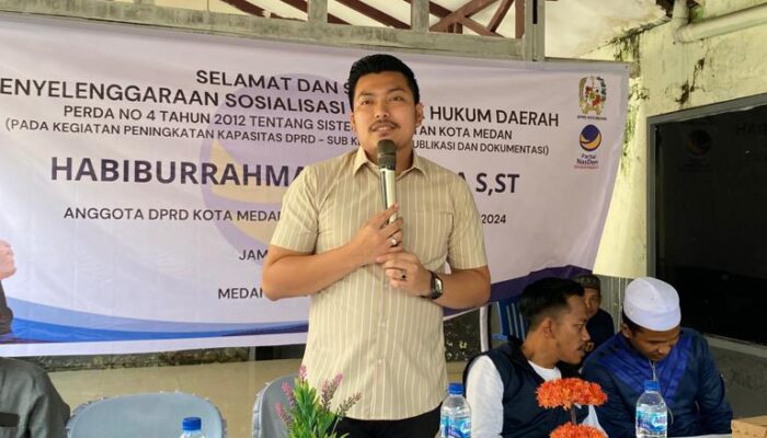 Habiburrahman Sinuraya Minta Warga Medan Lakukan Cek Kesehatan Rutin di Puskesmas