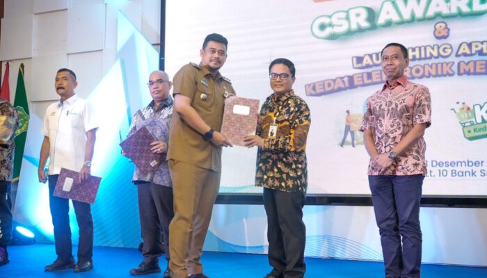 Bobby Nasution Berikan CSR Award Pada Perusahaan CSR Terbesar Dan Berkala