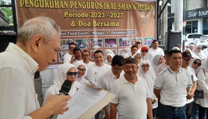 Kepengurusan IKAL SMAN 6 Medan Dikukuhkan