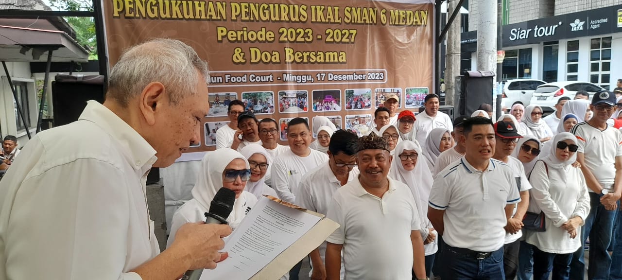 Kepengurusan IKAL SMAN 6 Medan Dikukuhkan