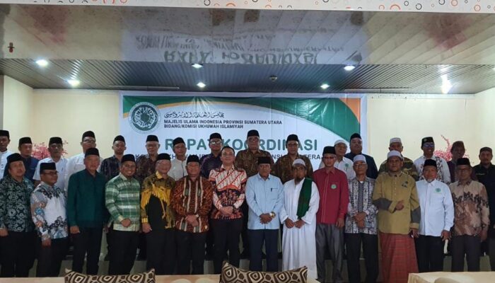 Komisi Ukhuwah Islamiyah MUI Sumut Gelar Rakor