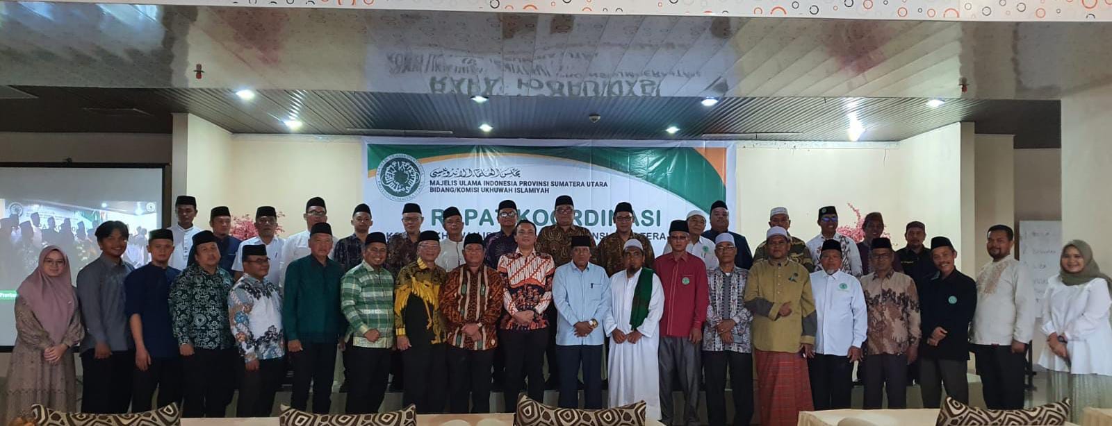 Komisi Ukhuwah Islamiyah MUI Sumut Gelar Rakor