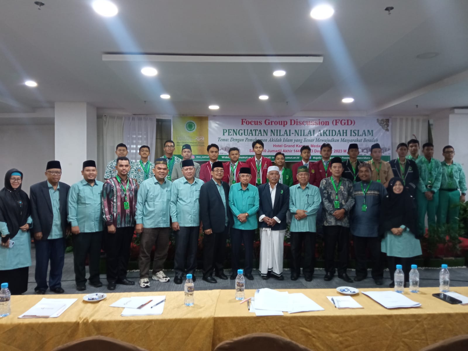 Komisi KAUB MUI Sumut Gelar FGD Diikuti Ratusan Siswa Dari 16 SMA