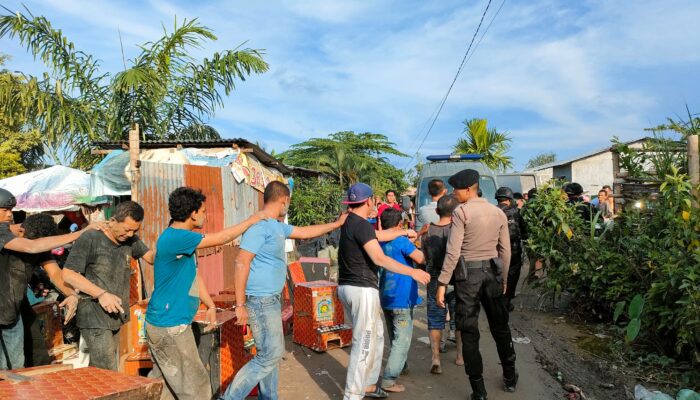 Polisi Gerebek Jermal 15, Pengedar Dan Sejumlah Pengguna Narkoba Ditangkap