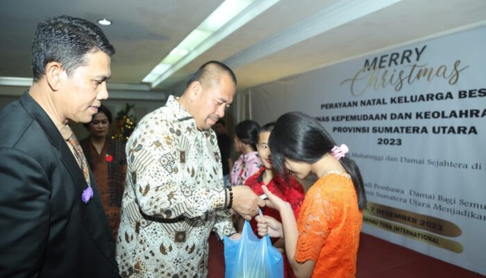 Perayaan Natal ASN Disporasu