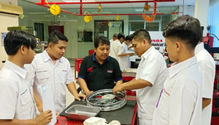Pelatihan TTL-2 Cara Honda Perkuat Skill Garda Terdepan