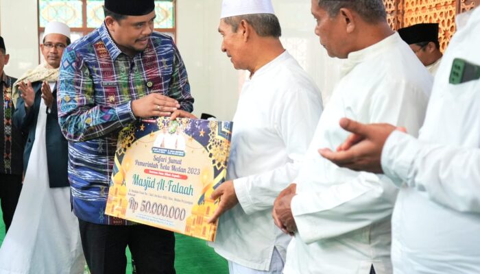 Hablum Minallah dan Hablum Minannas Menjadi Dasar Wali Kota Medan Mendorong Terwujudnya Masjid Mandiri