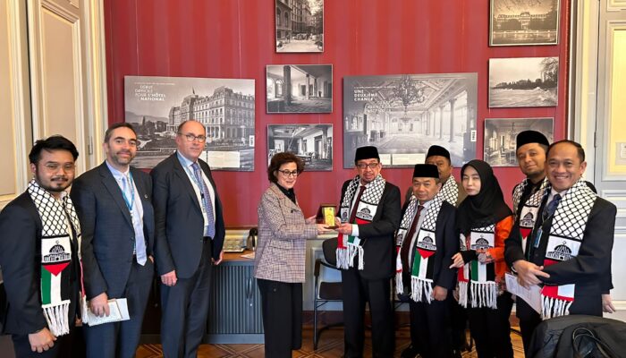 Diplomasi Parlemen Fraksi PKS DPR RI Datangi HAM PBB Suarakan Kemerdekaan Palestina