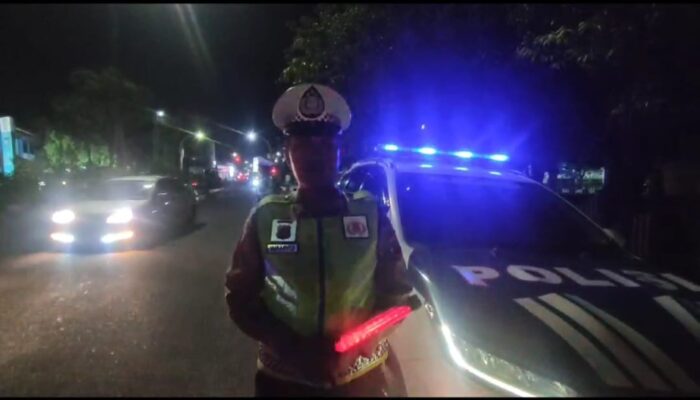 Blue Light Patrol Sat Lantas Polres Sibolga