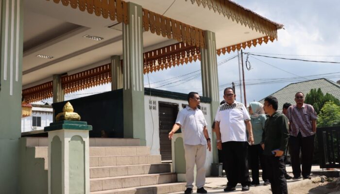 Baskami Pastikan Penataan Alun-alun Tebingtinggi Rampung Awal Desember