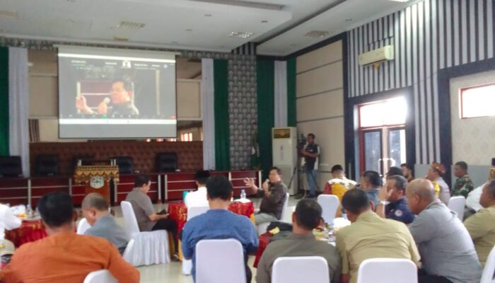 Tangani Banjir Agara, Pemkab Rakor Dengan Pusat Dan Provinsi