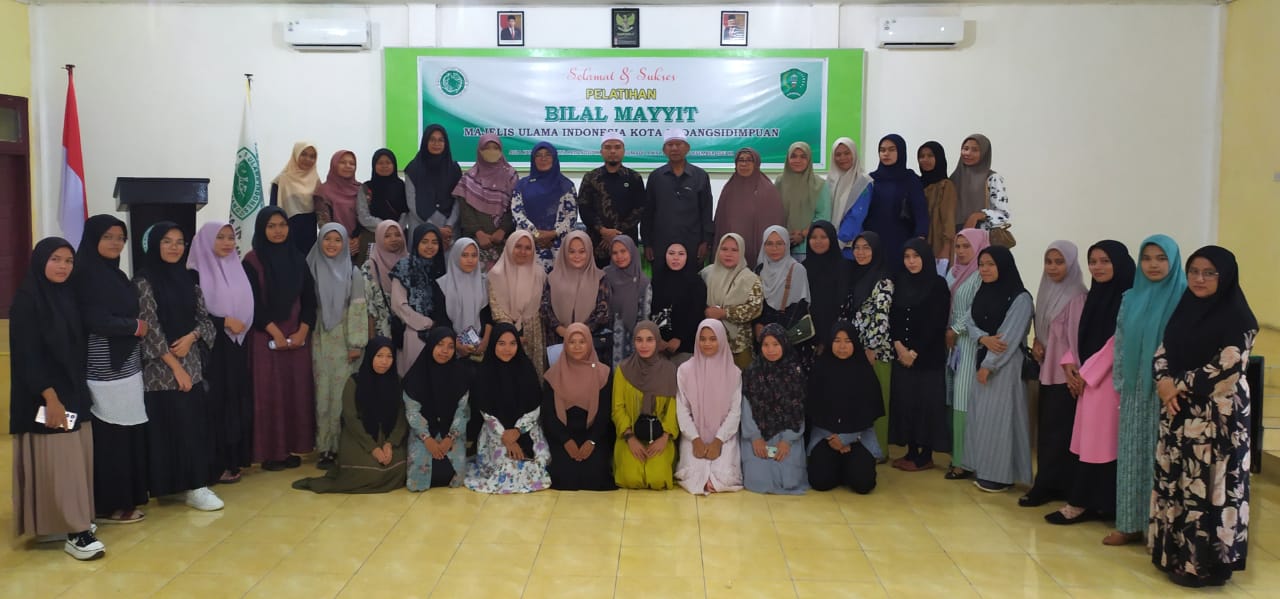 MUI Padangsidimpuan Edukasi Remaja Jadi Bilal Mayit
