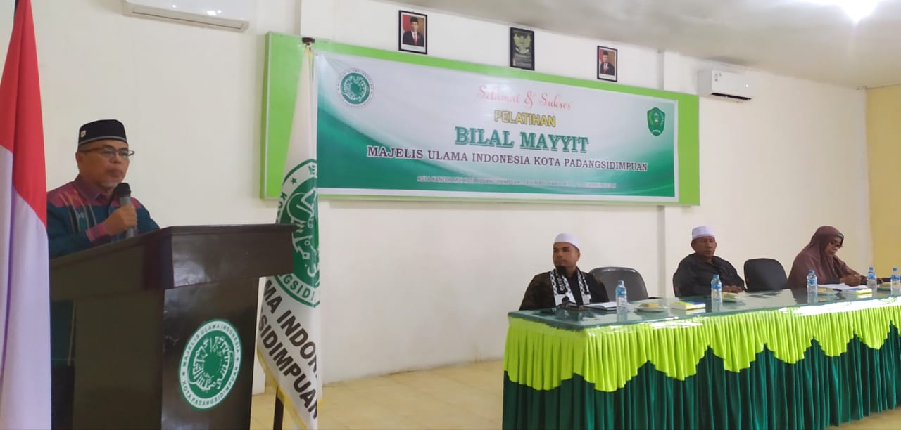 MUI Padangsidimpuan Edukasi Remaja Jadi Bilal Mayit