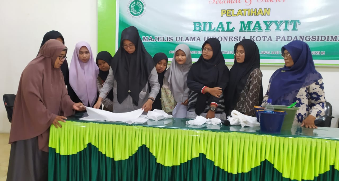 MUI Padangsidimpuan Edukasi Remaja Jadi Bilal Mayit