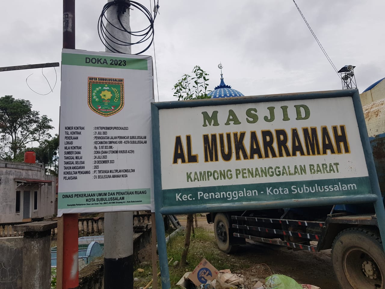 Peningkatan Jalan DOKA 2023 Dipertanyakan