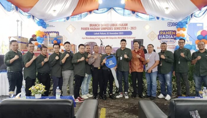 Panen Hadiah Simpedes, BRI Lubukpakam Beri Hadiah Utama Mobil